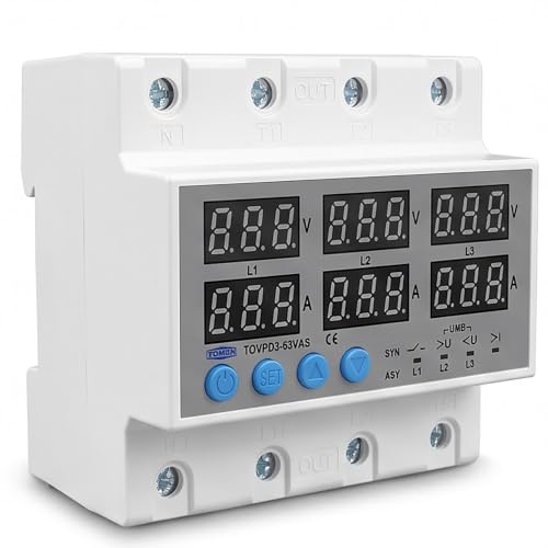 SYNSOR 3 Phase Automatic Over Under Voltage Protector 63A — image 3