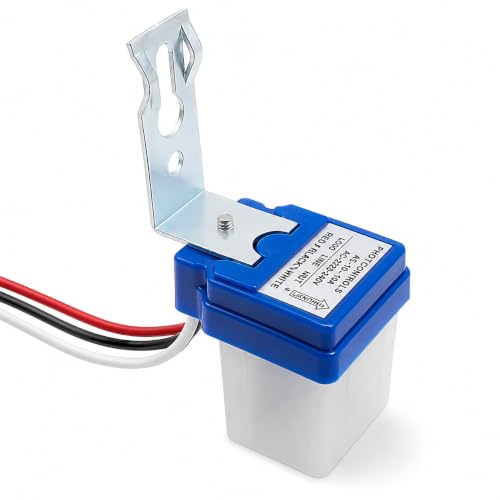 SYNSOR AC 220-240V Auto On Off Day Night Photocell Sensor 10A — main image