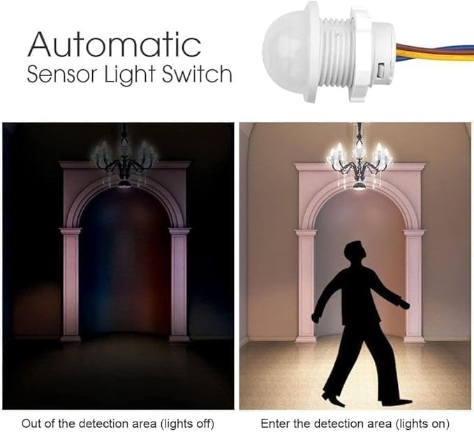 SYNSOR Mini PIR Motion Sensor Switch SN-AMS01 Pack of 2 — image 4
