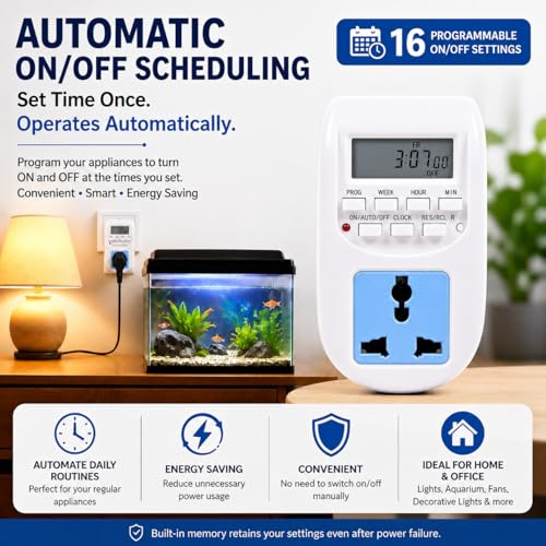 SYNSOR Digital Timer Switch Socket 220-240V — image 1