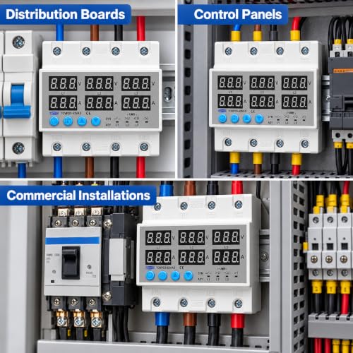 SYNSOR 3 Phase Automatic Over Under Voltage Protector 63A — image 8